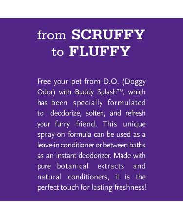 Buddy Splash Dog Deodorizer & Conditioner - Lavender Mint 16 Fl Oz - Buy Online on GoSupps.com