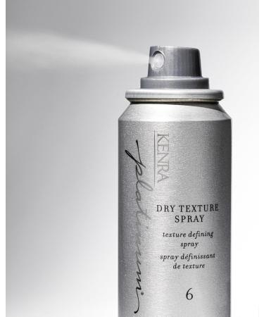 Kenra Platinum Dry Texture Spray 6 | Texture Defining Styler | Increases Texture & Fullness | Absorbs Oils & Impurities | Ultra-Lightweight Non-Drying Formulation | All Hair Types 1.49 Ounce (Pack of 1) - Buy Online on GoSupps.com