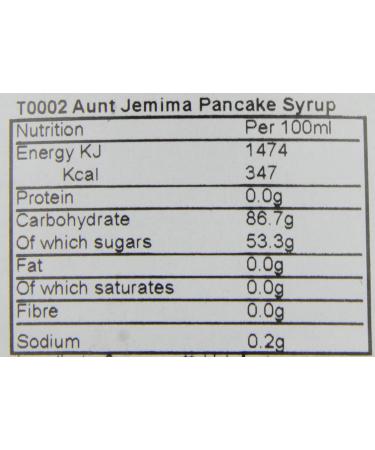 Aunt Jemima Original Pancake Syrup (710ml) - Buy Online at [Your Company Name] - Buy Online on GoSupps.com