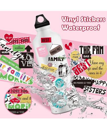 500pc Family Friend Theme Scrapbooking Sticker Decals - Waterproof Vinyl Memories Stickers for Album Embellishment (Family Theme) - Buy Online on GoSupps.com