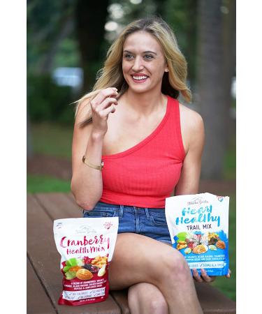 Nature's Garden Heart Healthy Trail Mix - Dark Chocolate, Nuts, Seeds, Cranberries, Raisins - Gluten-Free & Non-GMO - 26oz Bag - Buy Online on GoSupps.com