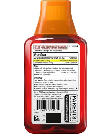 Theraflu Max Strength Daytime & Nighttime Flu Relief Syrup - Honey & Elderberry - 8.3 Fl Oz & 6 Count - Buy Online on GoSupps.com