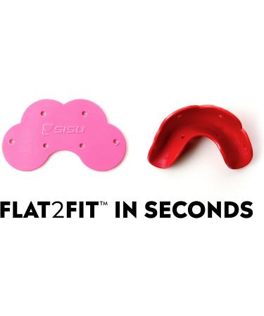 SISU GO Minimalist Sports Mouth Guard | Custom Fit for Youth/Adults | Snow White - Ideal for Basketball, Soccer, Baseball - Buy Online on GoSupps.com