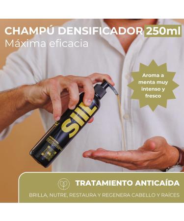 Anti-hair loss shampoo - 250 ml. Shampoo for hair regrowth makes hair shine nourishes restores and regenerates hair and roots. 100% natural shampoo - Buy Online on GoSupps.com