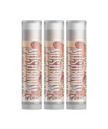 Mushroom Lip Balm - Set of Three