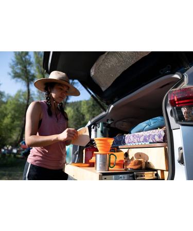 UST Collapsible Flexware Coffee Drip - Strong, Flexible, Compact, BPA-Free Design with Lid Seal for Hiking, Backpacking, Camping - Outdoor Survival Essential - Buy Online on GoSupps.com