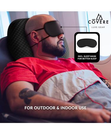 COVERE LUXE GEAR Camping Pillow with Sleep Mask & Travel Bag - Ultralight Inflatable Travel Pillow for Backpacking - Buy Online on GoSupps.com