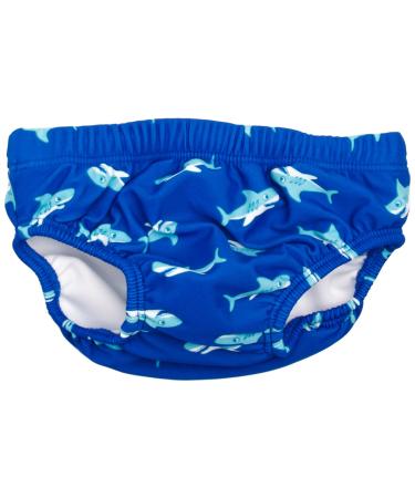 Playshoes Unisex Children's UV Protection Diaper Pants Swim Trunks Swimwear 74-80 Shark