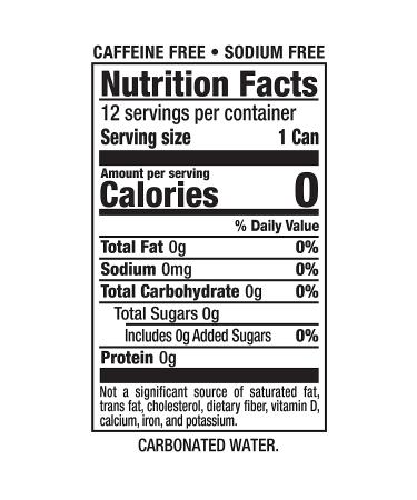 Canada Dry Original Sparkling Seltzer Water 12 fl oz Cans - 12 Pack - Buy Online on GoSupps.com