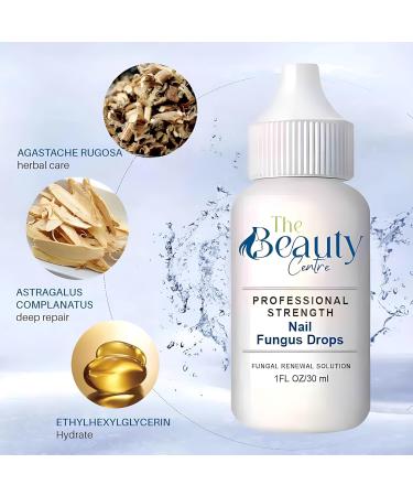 High Strength Nail Fungal Treatment by The Beauty Centre | 80% Formula for Toe and Finger Nails | Includes Free Nail File and Brush | 30ml - Buy Online on GoSupps.com
