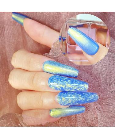 NAILGIL Pearl Gel Nail Polish Set Mermaid Gel Polish White Pink Blue Green Yellow Aurora Shimmer Nail Drawing Soak Off Led Gel for Swirl Shell Thread Pearlescent Iridescent Effect Set Pearl Set - Buy Online on GoSupps.com