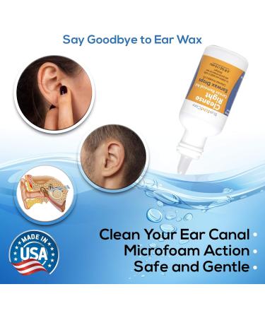 Blue Echo Care Cleanse Right Ear Wax Removal Tool Kit - Includes Ear Drops Bottle & Reusable Tip - Remove Excessive Earwax at Home - 1 Count - Buy Online on GoSupps.com
