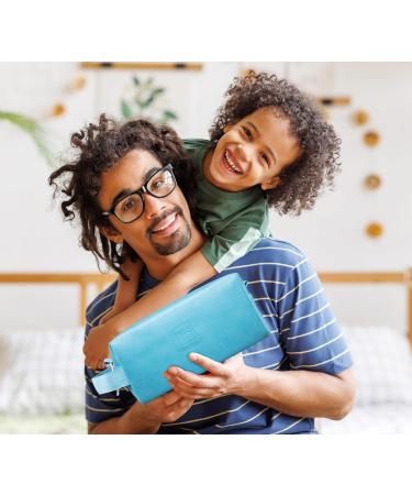 Bath and Body Men's Gift Set - Glacier Absolute | Premium Father's Day Birthday & Christmas Gifts | Skin Care Kits in Leather Toiletry Bag - Buy Online on GoSupps.com