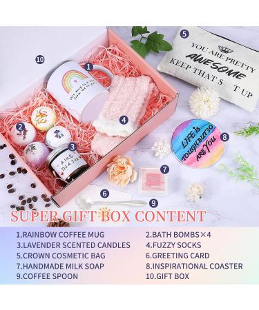Relaxing Spa Gift Basket for Her - Personalized Care Package for Women - Buy Online on GoSupps.com