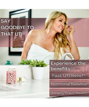 D-Mannose Capsules with Cranberry Extract 1400 mg - Urinary Tract Health Support for Women - 120 Veggie Capsules - Buy Online on GoSupps.com