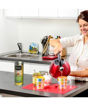 Natural Lemongrass Tea - Organic Caffeine-Free Herbal Infusion for Relaxation and Refreshment non-GMO great hot or iced go vital - Buy Online on GoSupps.com