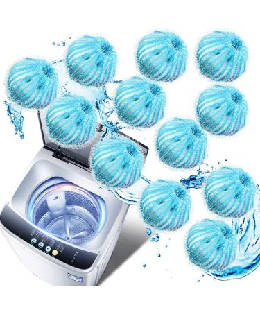 Pet-Hair-Remover-for-Laundry Lint-and-Pet-Hair-Remover-Balls-for-Washing-Machine Reusable-Hair-Catcher-for-Dogs-and-Cats 12PCS Pack of 12(blue)