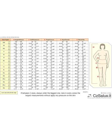 Czsalus Long Tights - Slim Compression Leggings (25-30 mmHg) for Lipedema & Lymphedema Support - Black - Buy Online on GoSupps.com