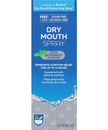 Rite Aid Dry Mouth Spray - Cool Spearmint 1.5 fl oz