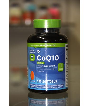 Member's Mark CoQ10 200 mg. Dietary Supplement (180 ct.)