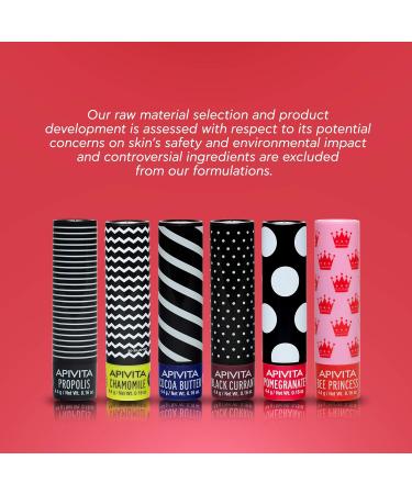 Apivita Lip Care Pomegranates - Nourishing Lip Balm 4.4g | International Shipping Available - Buy Online on GoSupps.com