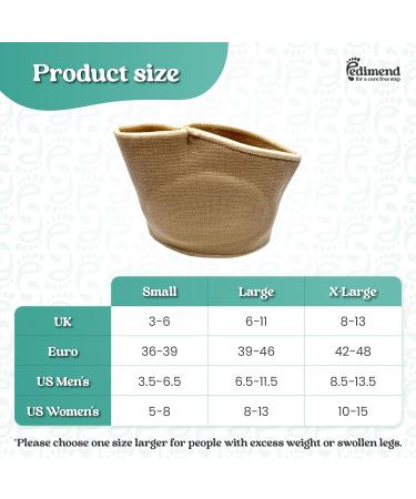 Pedimend Metatarsal Pads for Ball of Foot Cushion - Gel Sleeves for Feet Pain Relief - XL Size - Buy Online on GoSupps.com