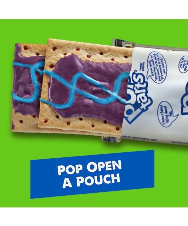 Pop-Tarts Toaster Pastries  Breakfast Foods  Kids Snacks  Frosted Wild Berry  13.5oz Box (8 Pop-Tarts) NEW-Wild Berry - Buy Online on GoSupps.com