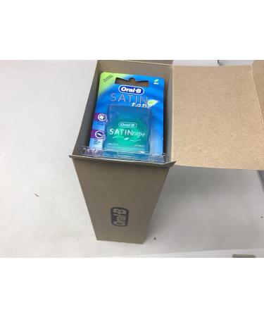 Oral-B Satin Tape Mint Dental Floss 25m - Pack of 12 Units - Buy Online on GoSupps.com