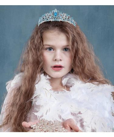 Blue Crystal Tiaras Crowns for Women & Girls - Perfect for Birthday Parties, Weddings, Proms - Includes Combs - Gift Idea - Buy Online on GoSupps.com