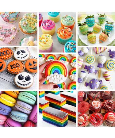 Nomeca 20-Piece Oil Based Food Coloring Set for Valentine's Day Cake Decorating - Food Grade Edible Dye for Chocolate, Candy Melts, Cookies, Fondant - 0.25 Fl. Oz Bottles - Buy Online on GoSupps.com
