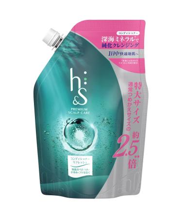 Large Capacity h&s Conditioner Refresh Refill Super Extra Large 800g