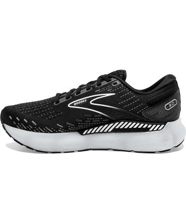 Brooks Women's Glycerin GTS 20 Running Shoe 7.5 | Black/White/Alloy - Buy Online on GoSupps.com