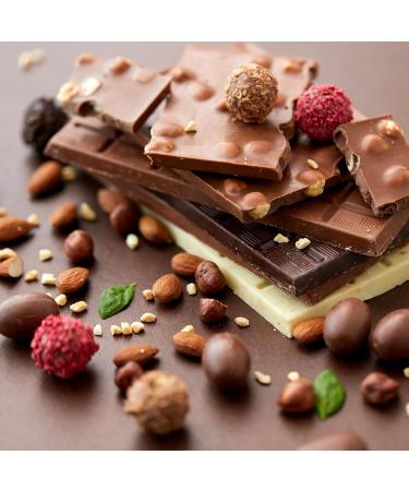 Yupik Sugar Free Milk Chocolate Almonds 1 kg 6 Count Kosher Whole Nuts Milk Chocolate Covered Roasted Almonds Nuts Dipped in Chocolate Crunchy & Smooth Source of Fiber Sugar-Free Snacks 6 kg - Buy Online on GoSupps.com