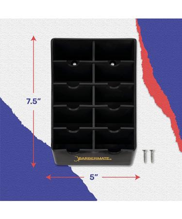 BarberMate Blade Rack Storage Tray - Holds 10 Clippers | Black - Buy Online on GoSupps.com