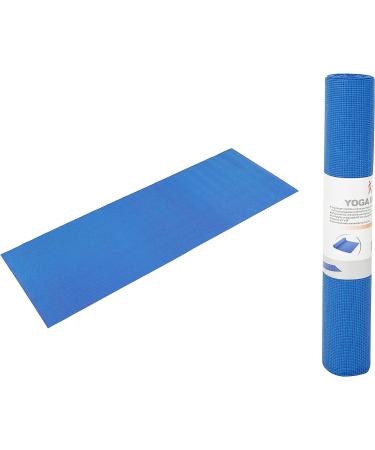 Sunny Health & Fitness Non-Slip Yoga Mat - 68x24 Blue - Buy Online on GoSupps.com