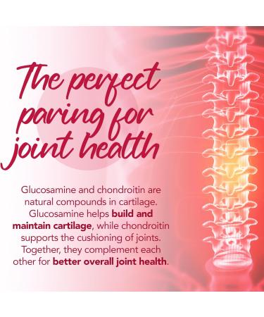 Zipvit Glucosamine and Chondroitin High Strength 120 Capsules with Vitamin C Supports Cartilage Joint Health Bone Health Immunity 1500mg Glucosamine 1200mg Marine Chondroitin - Buy Online on GoSupps.com