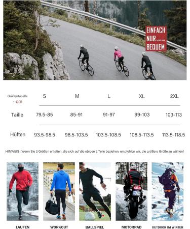 Buy Hoplynn Men's Compression Pants - Black Long Running Trousers for Jogging Training & Fitness | Breathable Cycling Leggings - Buy Online on GoSupps.com