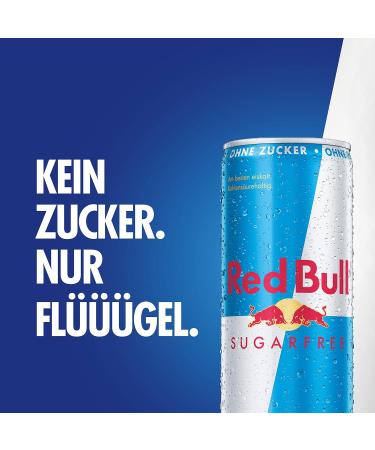 Buy Red Bull Sugarfree Energy Drink - 24 Pack (250 ml Cans) | Zero Sugar & Low-Calorie | International Shipping - Buy Online on GoSupps.com
