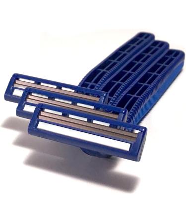 Buy 30 Box of High-End Blue Razor Blades - Disposable Stainless Steel Twin Blade Shavers for Men & Women with Aloe Vera - Global Shipping Available - Buy Online on GoSupps.com