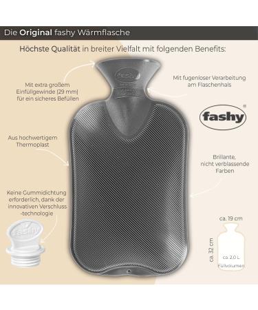 Buy Fashion 6420 21 Heat Bottle - 2.0L Odorless & Recyclable Thermoplasted Design Durable Seamless Construction - International Shipping - Buy Online on GoSupps.com