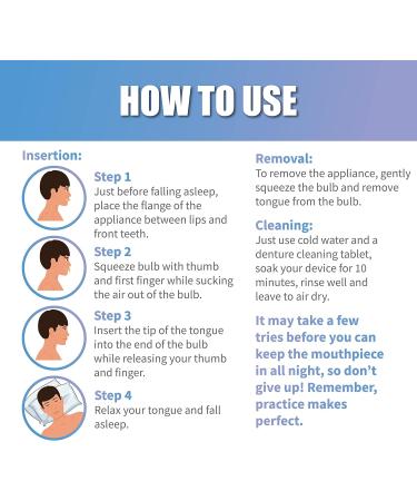 Good Morning Snore Solution Mouthpiece - FDA Cleared Anti Snoring Device for Adults | Sleep & Snoring Solution - Buy Online on GoSupps.com