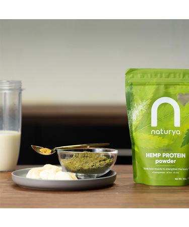 Naturya Organic Hemp Protein Powder 300g - Plant-Based Superfood Supplement - Buy Online on GoSupps.com