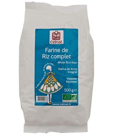 CELNAT Organic Whole Rice Flour Bag 500 g