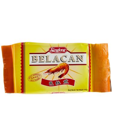 Sing Long Belacan Shrimp Paste, 1 Packet, 250g, Manufactured in Penang, Malaysia Air Flown from Singapore