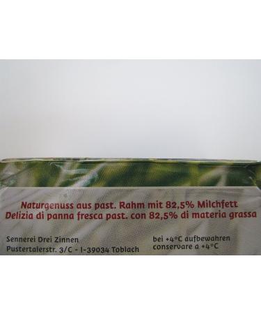 Toblacher Butter Stick 1 kg - Authentic Drei Zinnen Dairy | Premium International Shipping - Buy Online on GoSupps.com
