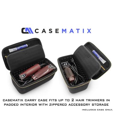 CASEMATIX Barber Case for Hair Clippers, Trimmers, and Stylist Supplies - Travel-Friendly Storage Solution - Buy Online on GoSupps.com