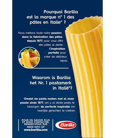 Buy Barilla Pasta Rigatoni n. 89 - 10 Pack (10x500g) - Premium Italian Pasta for International Shipping - Buy Online on GoSupps.com