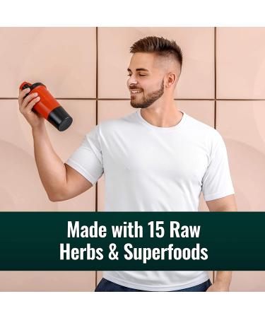 Natural Force Raw Tea Pre Workout Powder | Original Flavor | 15 Premium Herbs | Powerful Energy Booster | Best Preworkout for Men and Women - Buy Online on GoSupps.com