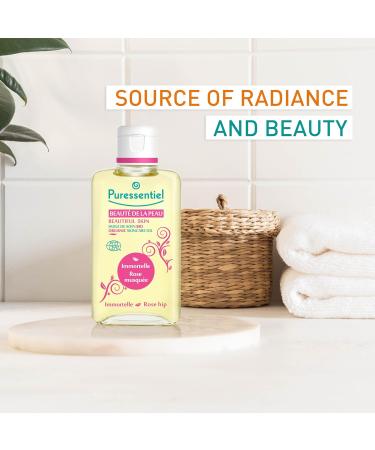 Puressentiel Organic Essential Skincare Oil - Nourishing Soothing Blend Reduces Signs of Aging - Beneficial Essential Oils Made from Mother Earth - Eco-Friendly and Pure Ingredients - 3.38 oz 3.4 Fl Oz (Pack of 1) - Buy Online on GoSupps.com