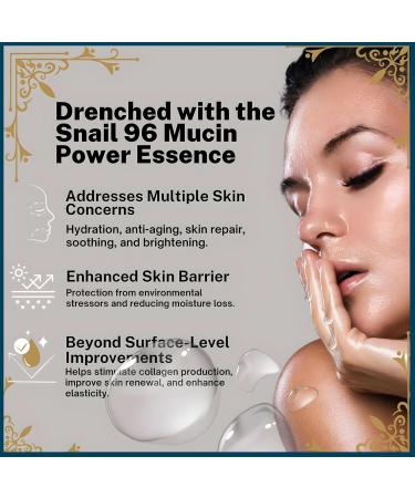 Snail Mucin Sheet Mask | 96% Snail Essence Serum for Skin Repair & Hydration | Korean Skincare | Cruelty-Free Renewal Elixir Face Masks - Buy Online on GoSupps.com